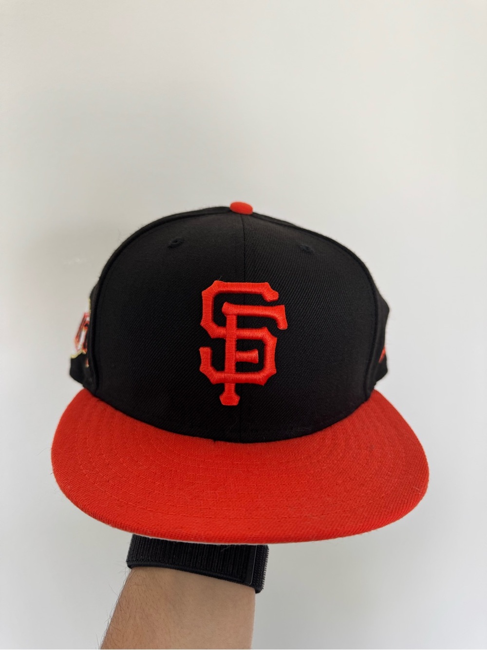 San Francisco Giants Baseball Cap in Black and Orange
